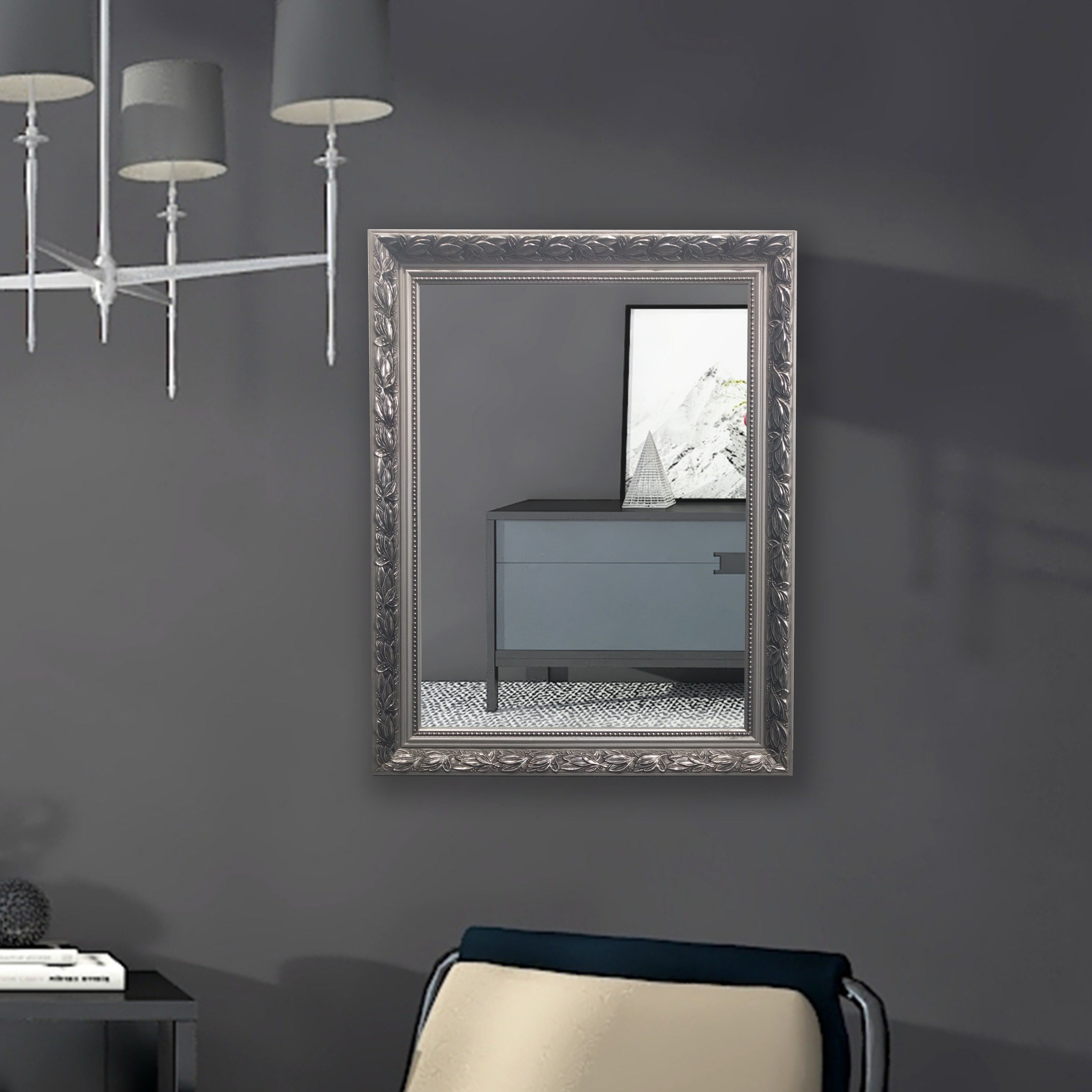 modern rectangular wall mirror